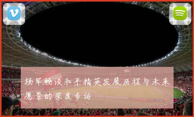 杨军畅谈和平精英发展历程与未来愿景的深度专访